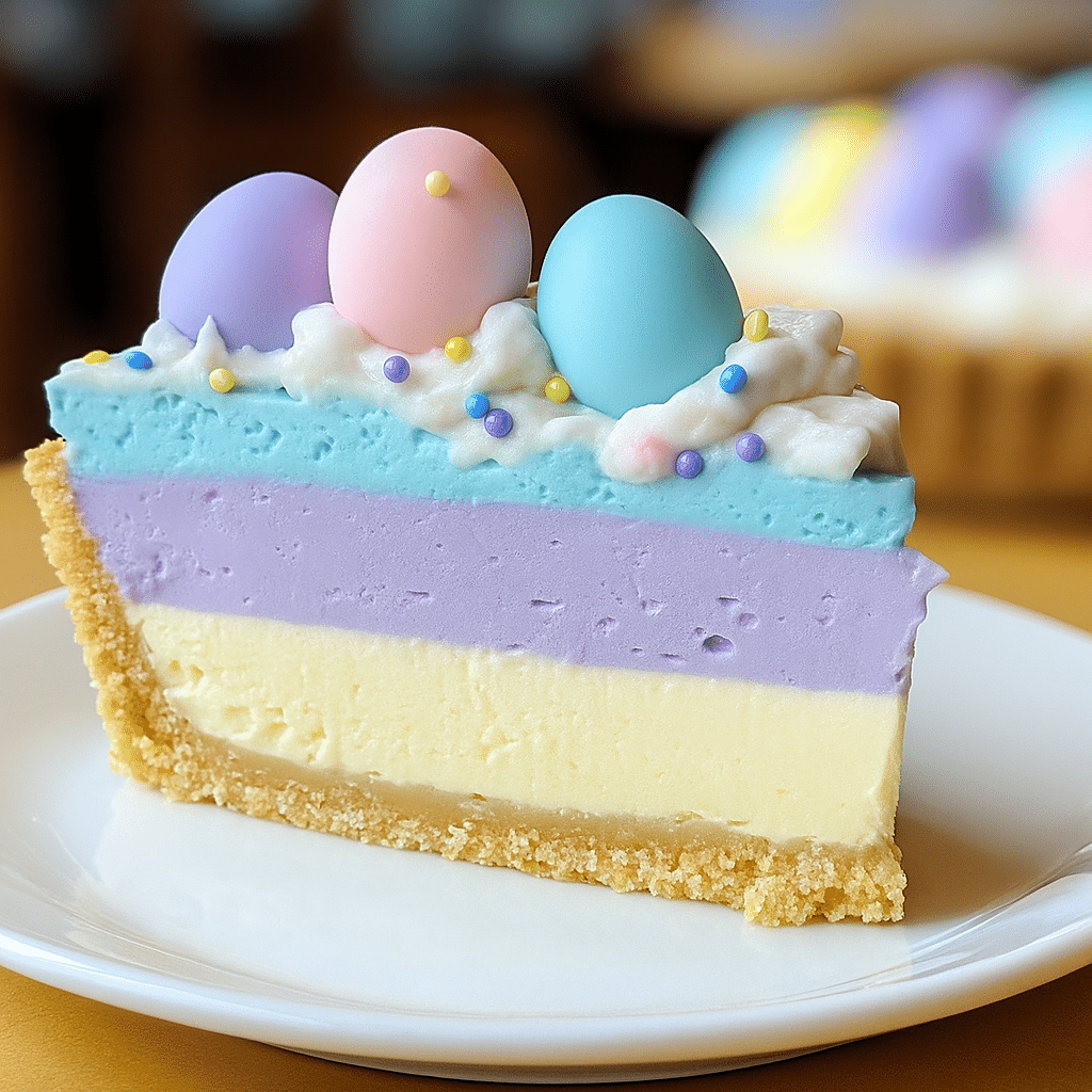 The Best Easter Jell-O Pie Recipe for Spring Parties 5 easter jell o pie 2