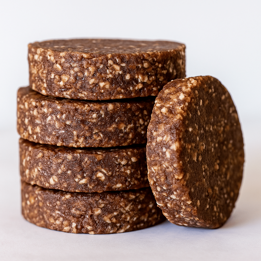 Protein Puck Recipe – Easy, No-Bake Snack You’ll Love 4 Homemade chocolate protein puck recipe with oats and peanut butter, no-bake snack.
